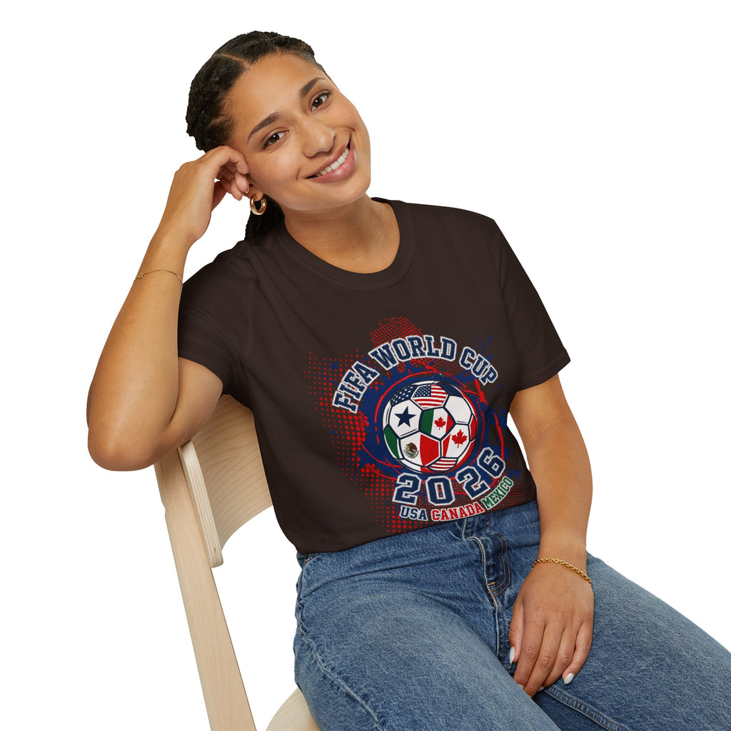 Soccer cup 2026 Tee — USA Canada Mexico Championship Design
