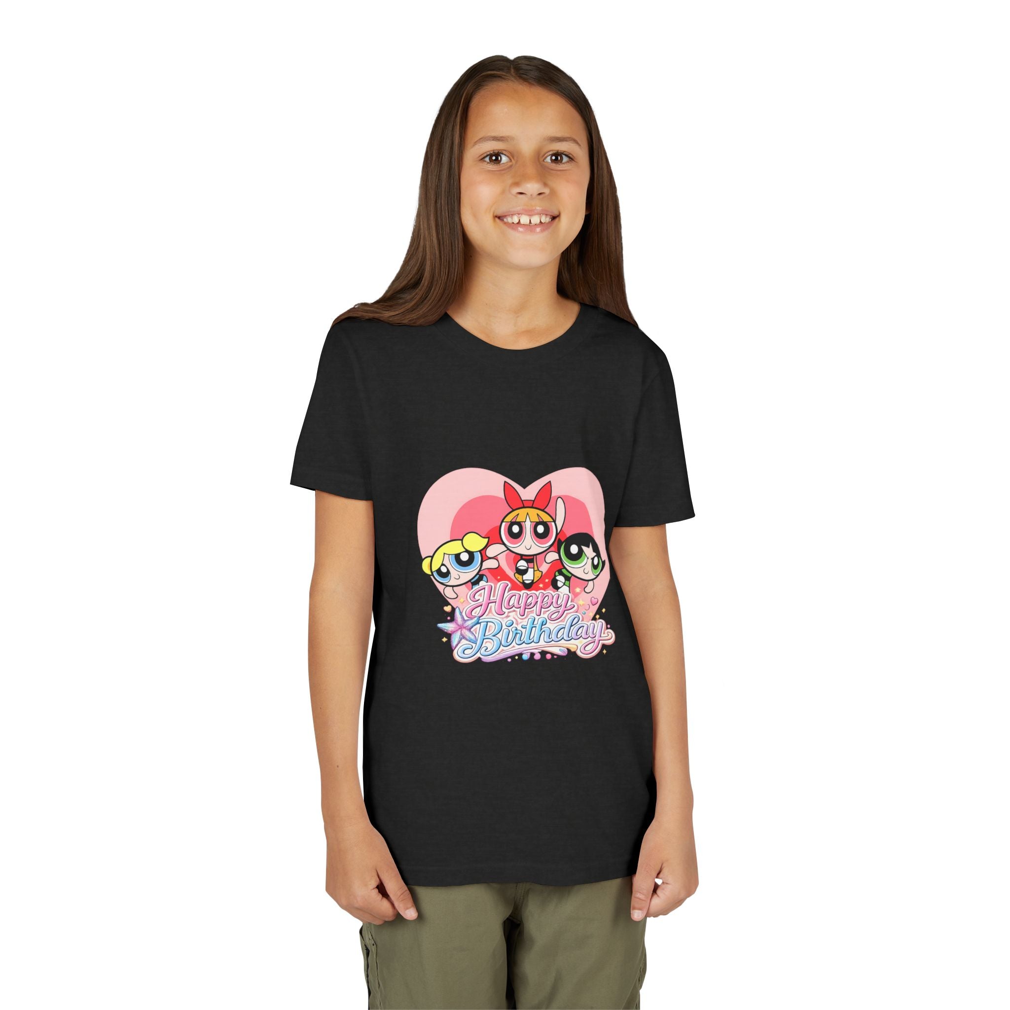 Powerpuff Girls "Happy Birthday" Youth Tee
