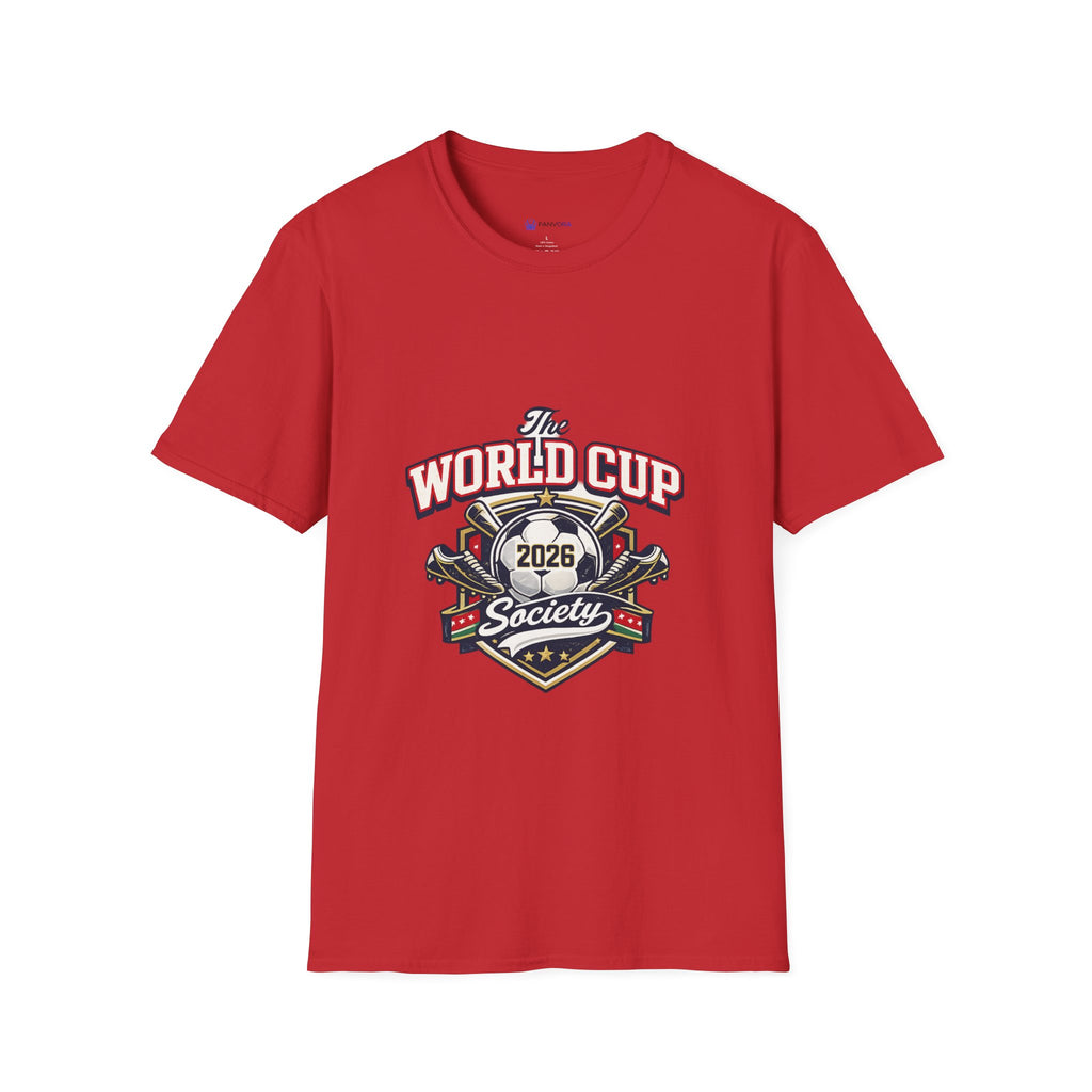 Soccer Cup 2026 Soccer T-Shirt —  Society Graphic Tee