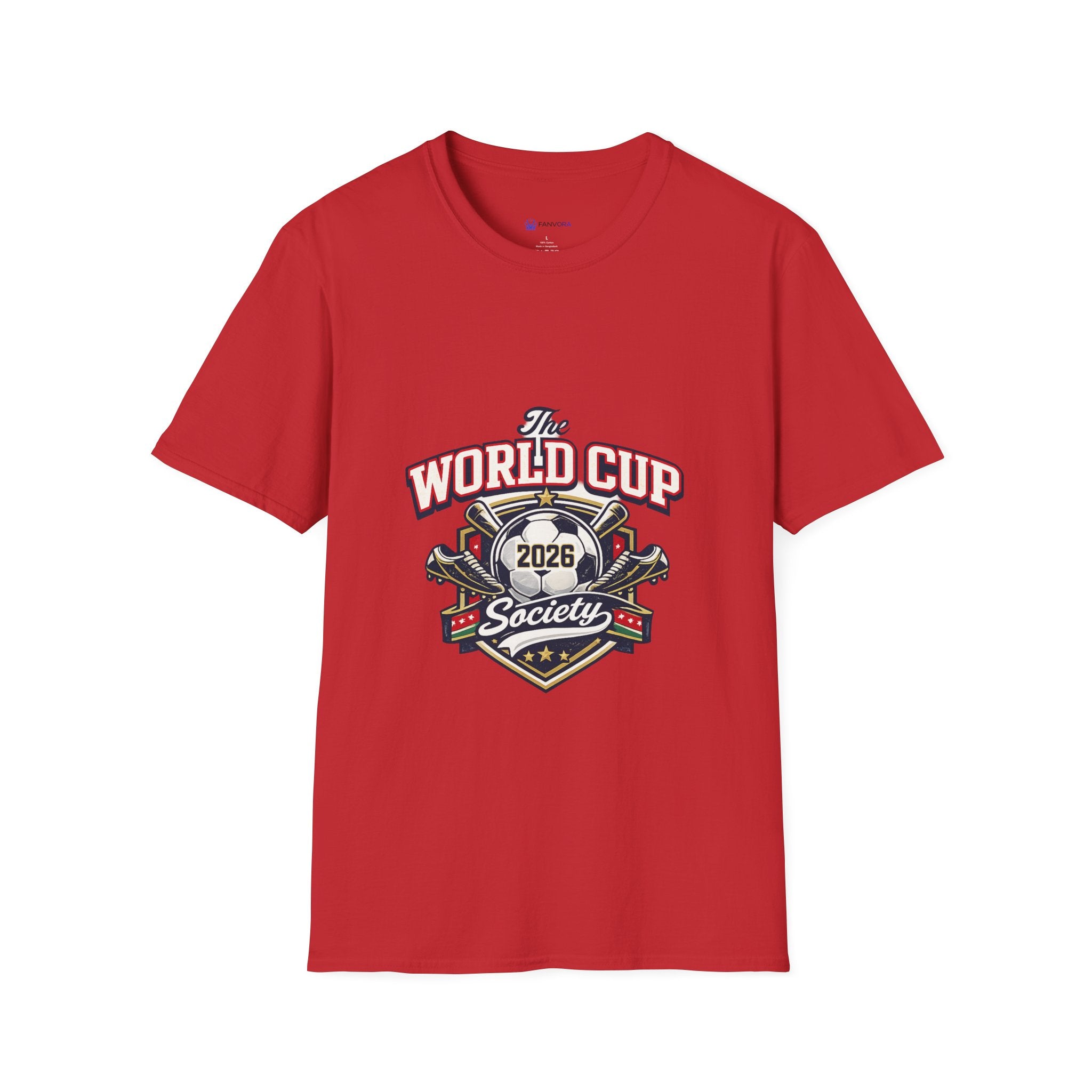 Soccer Cup 2026 Soccer T-Shirt —  Society Graphic Tee