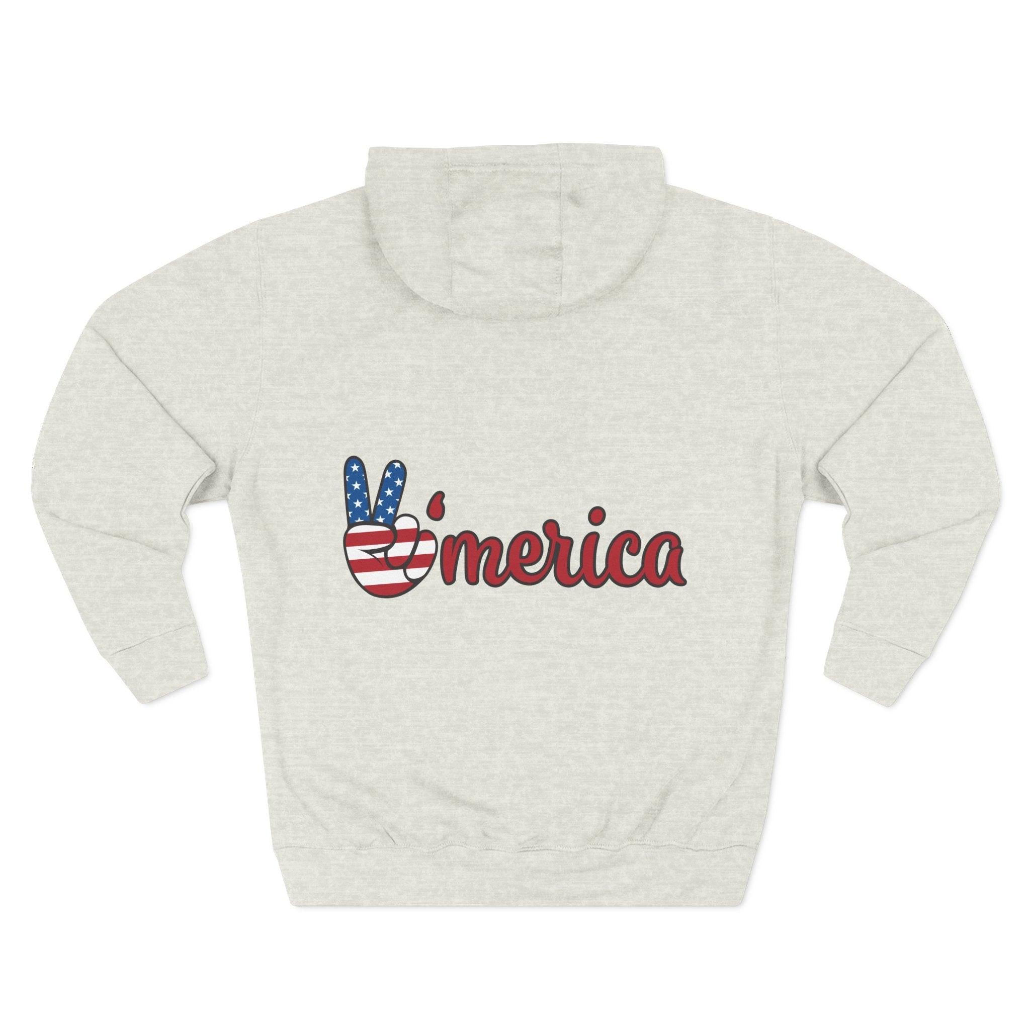 World Cup 2026 Fan Inspired - Patriot Style Fleece Hoodie.