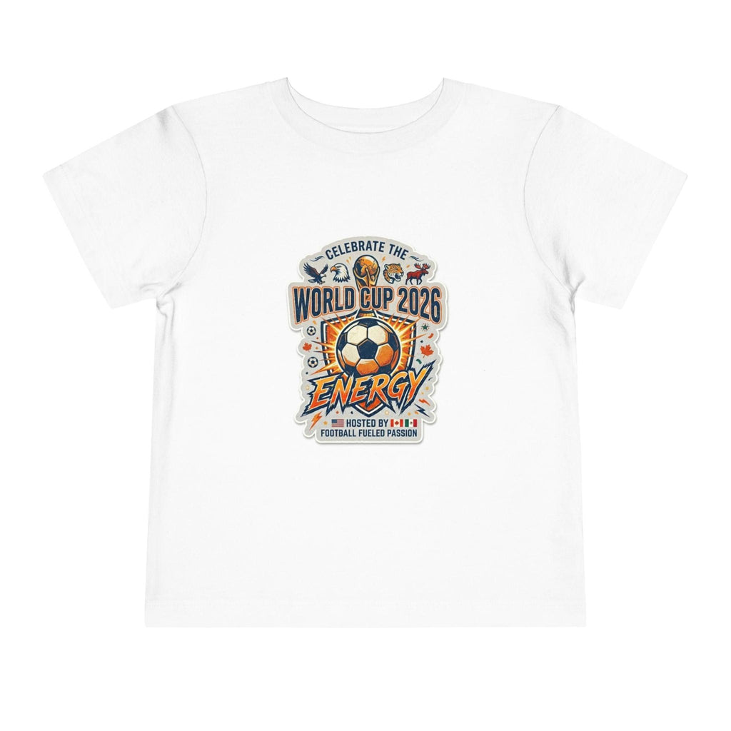 Toddler Tee - Portugal #7 Legend Footballer Fan Version - World Cup 2026 'Energy'.