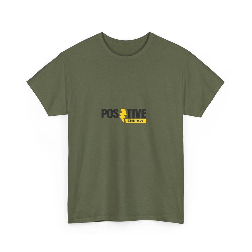 Positive Energy T-Shirt — Minimal Motivational Tee