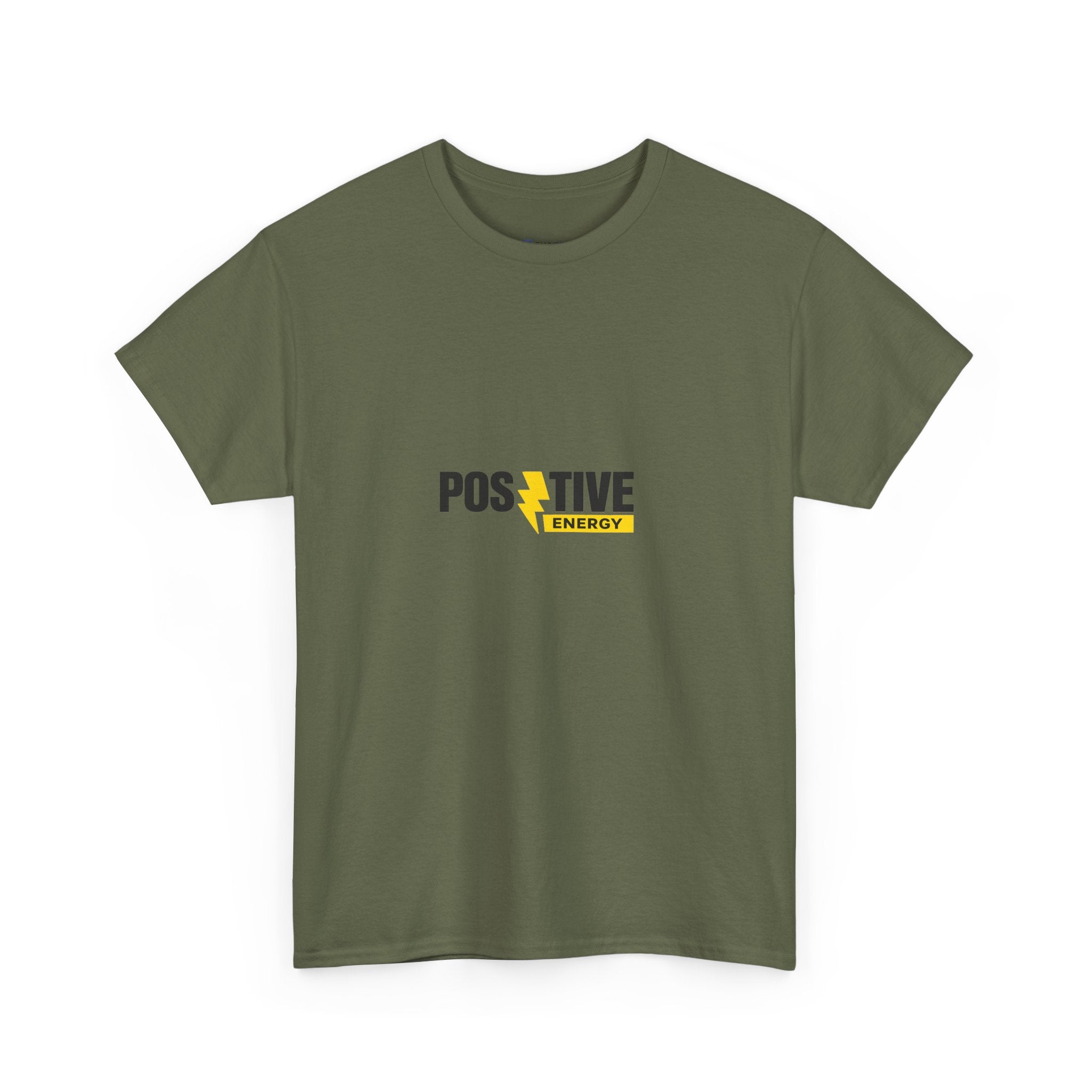 Positive Energy T-Shirt — Minimal Motivational Tee