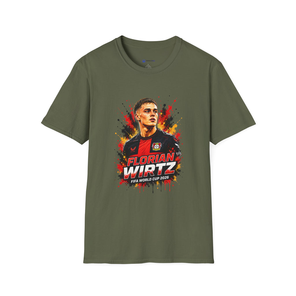 Germany Legend Soccer T-Shirt — Portrait Graphic Football Fan Tee