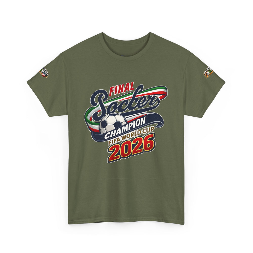 2026 Soccer  Champion Tee - Final Soccer Graphic Shirt