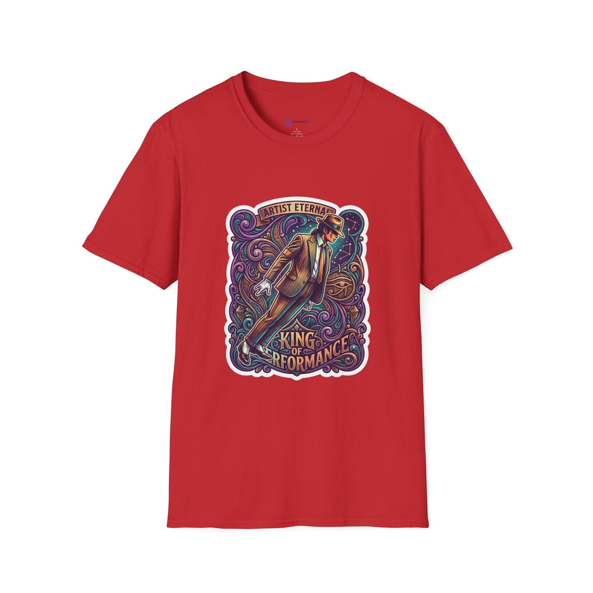 Michael Jackson "King of Performance" Graphic T-Shirt — MJ Legacy Tribute Tee.
