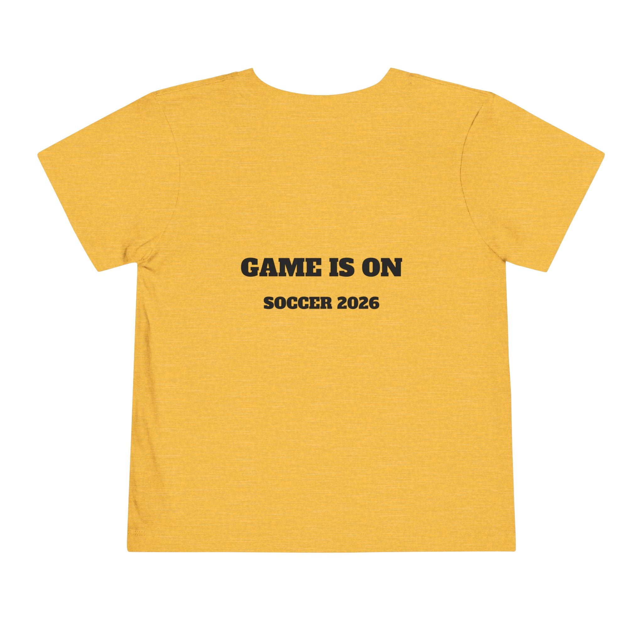 Toddler Soccer Tiger Tee — Cute Kicking Tiger Football Shirt for Kids