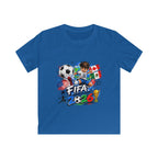Kids Soccer  2026 Tee cartoon character