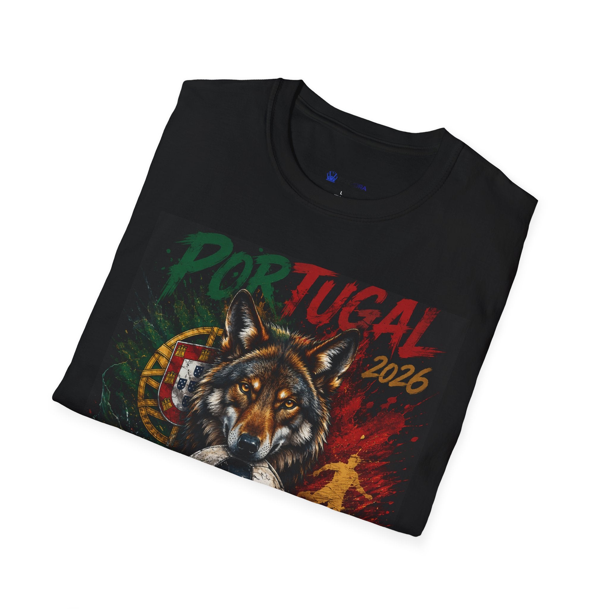 Portugal 2026 Wolf T-Shirt — Glory Football Fan Tee.