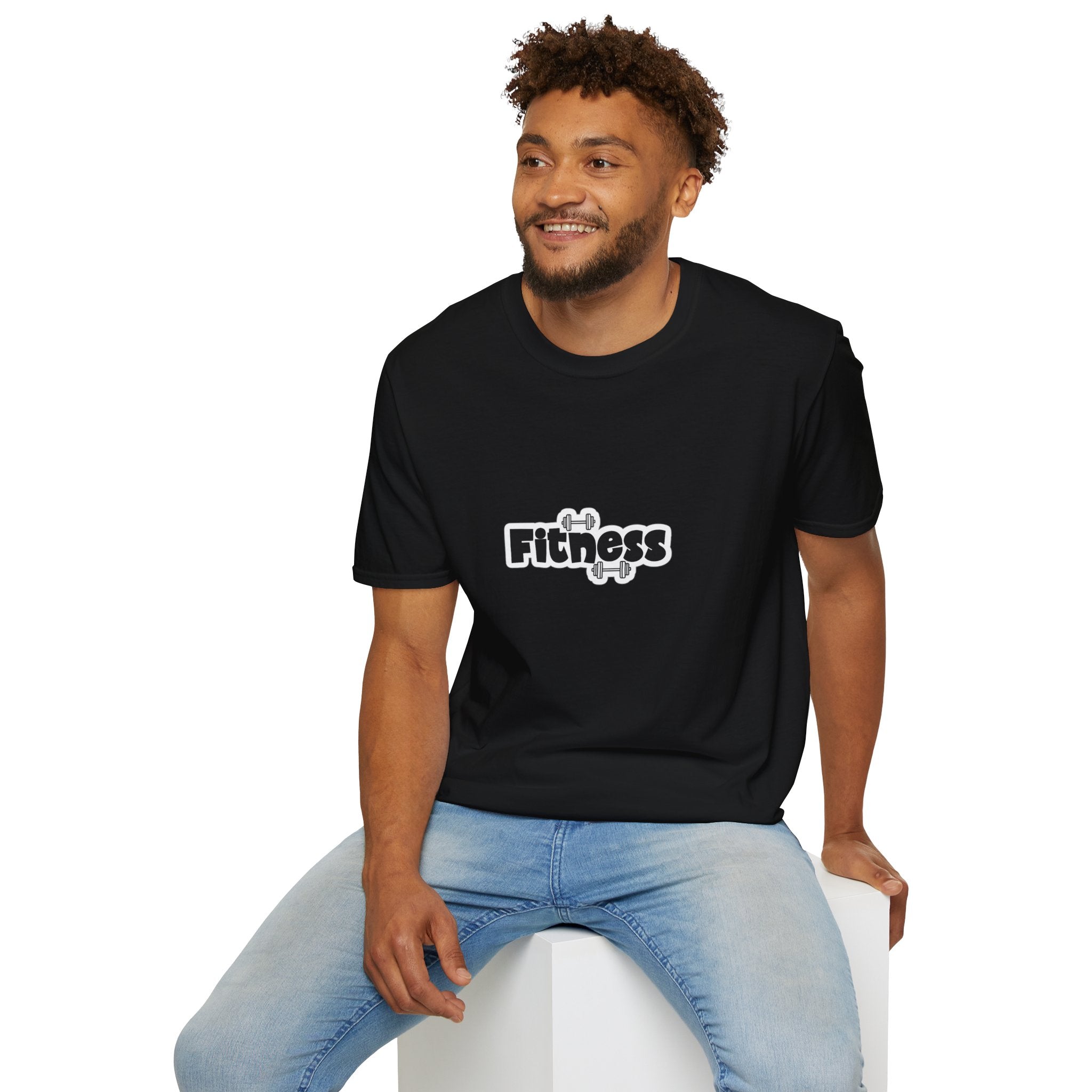 Fitness Graphic T-Shirt — Dumbbell Workout Tee for Gym Lovers