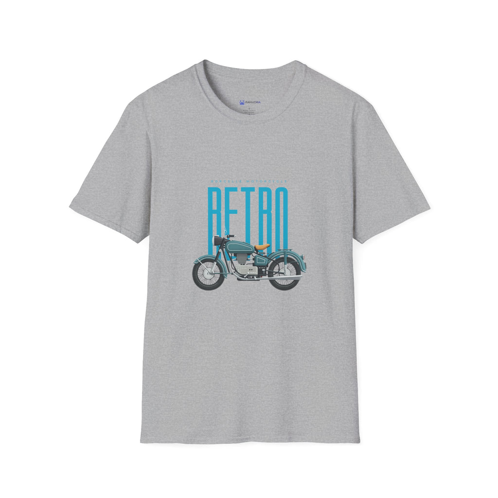Retro Motorcycle T-Shirt — Vintage Bike Graphic Tee