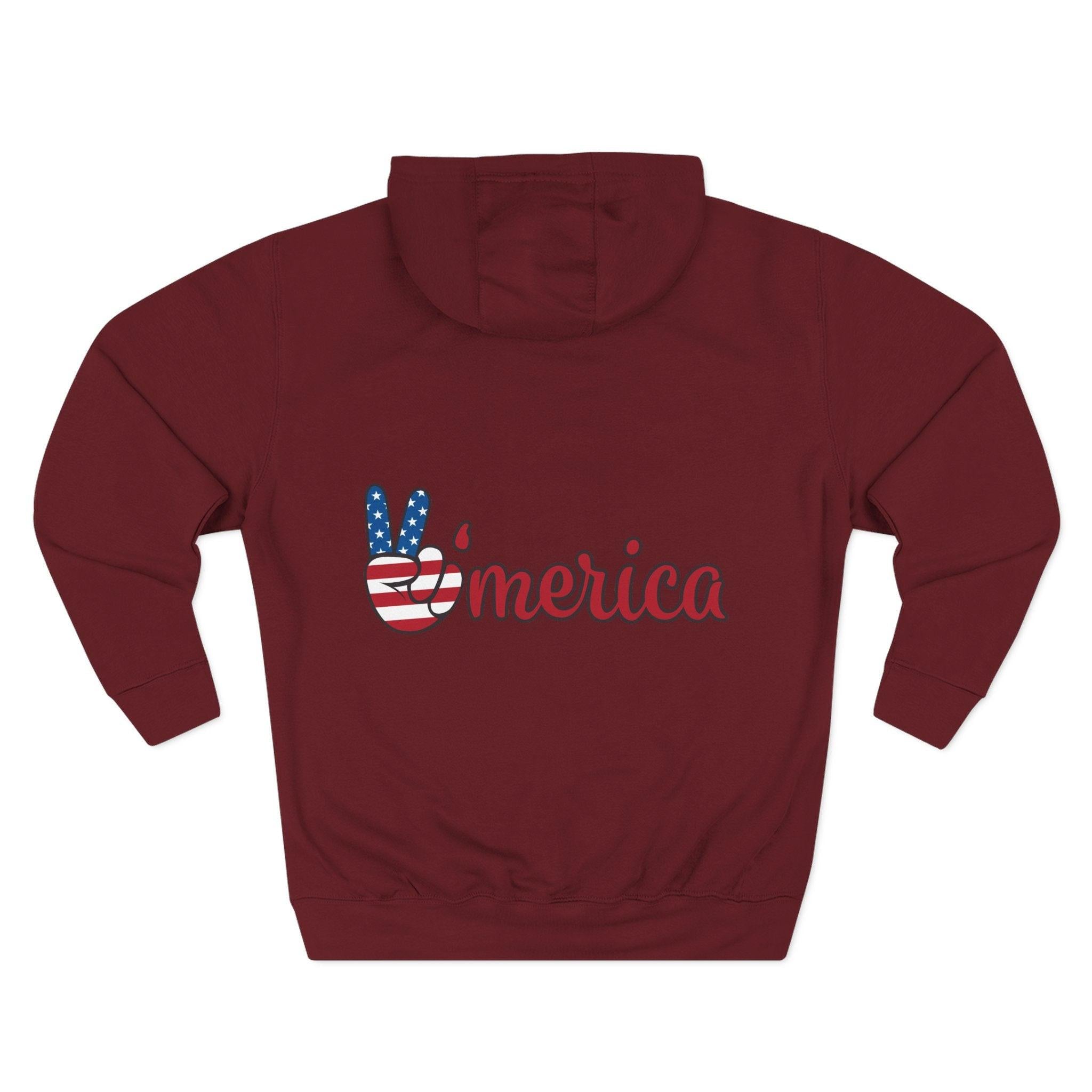 World Cup 2026 Fan Inspired - Patriot Style Fleece Hoodie