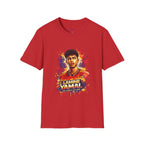 Soccer Player Portrait T-Shirt — 'Spain Legend' Watercolor Graphic Tee