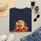 Norway legend Soccer T‑Shirt — Watercolor Portrait Football Tee