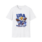 USA  Soccer T-Shirt — Eagle Mascot Graphic