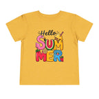 Hello Summer fruity typography Toddler Tee.