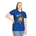 God Is My Strength Soccer T-Shirt — Christian Faith & Football Power 2026