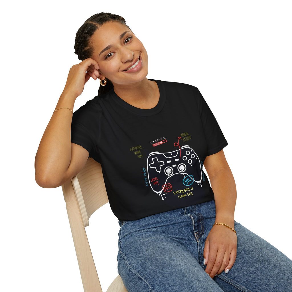 Gamer Controller T-Shirt — Funny Retro Gamepad Design