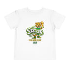 Soccer cup 2026 Toddler Soccer Tee — Cute Tiger Mascot Trophy Design