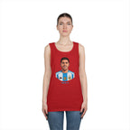 "I am Here to Stay" Argentina Soccer Star Tank Top — Jersey Portrait World Cup 2026.