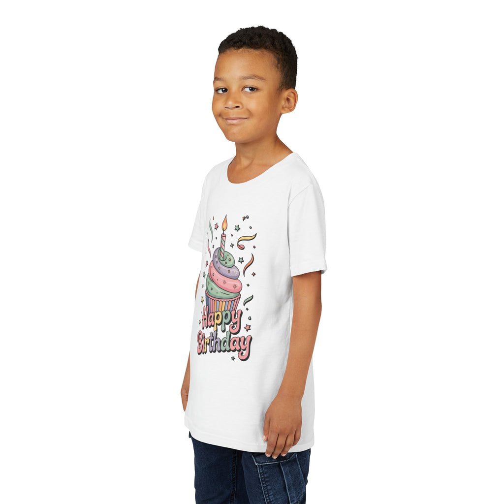 Kids "Happy Birthday" Cupcake Tee