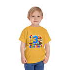 Toddler Birthday Tee — "3" Race Car Happy Birthday Shirt