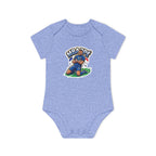 Baby Bodysuit - "France #10 Footballer Rising Star Fan Version" Future Soccer Player & Game Day Energy Organic Baby Onesie.