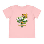 Soccer cup 2026 Toddler Soccer Tee — Cute Tiger Mascot Trophy Design
