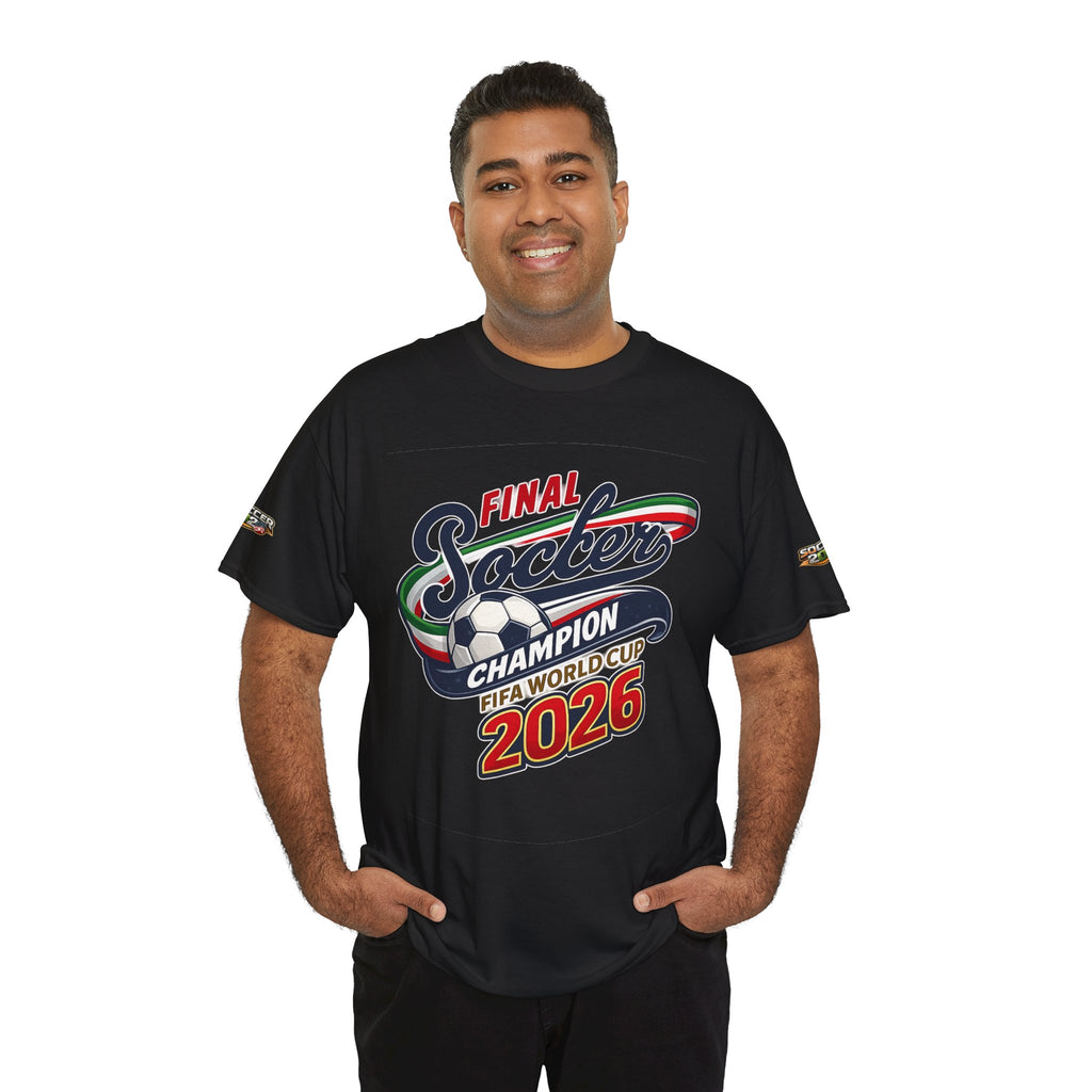 2026 Soccer  Champion Tee - Final Soccer Graphic Shirt