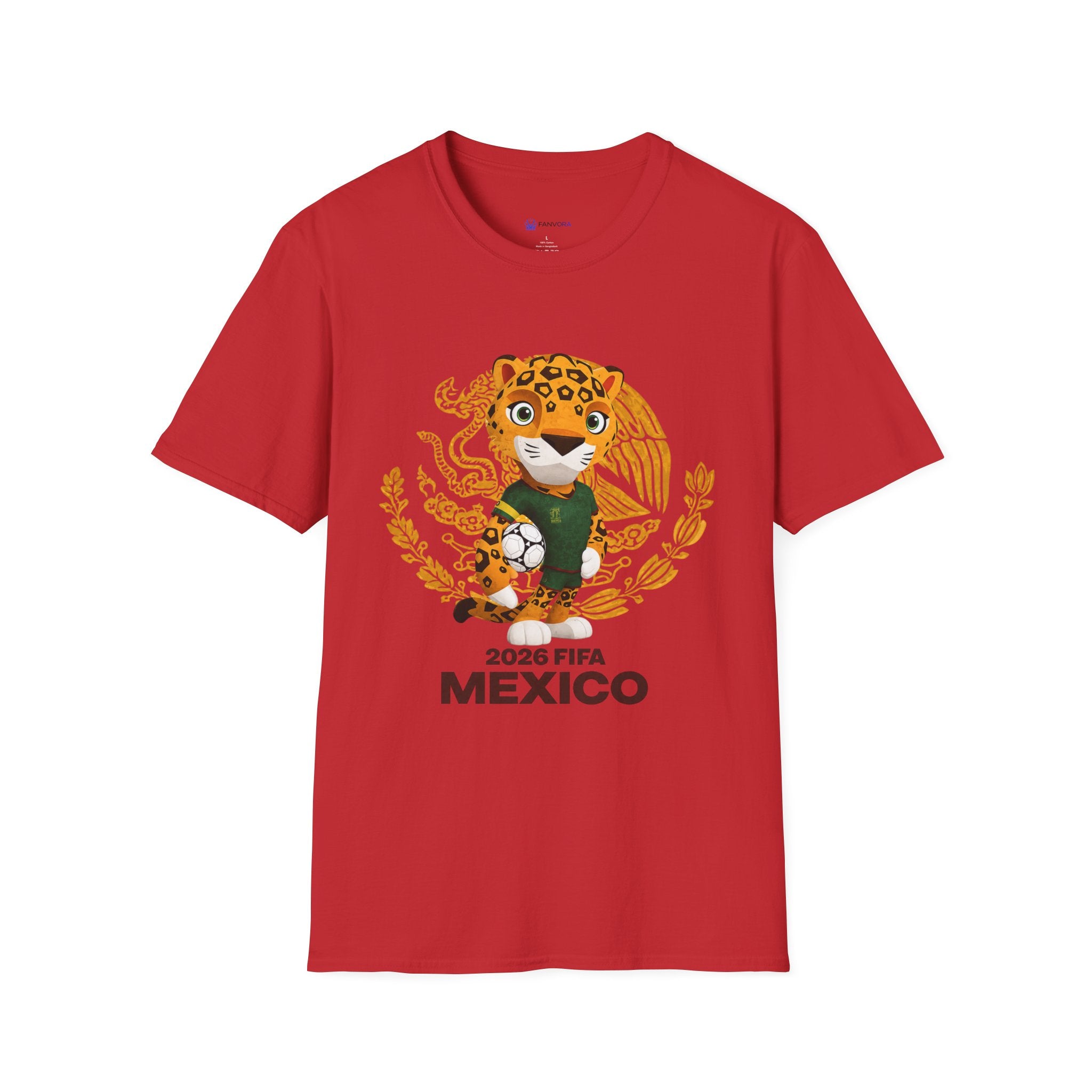 Jaguar Mascot Mexico 2026 T-Shirt