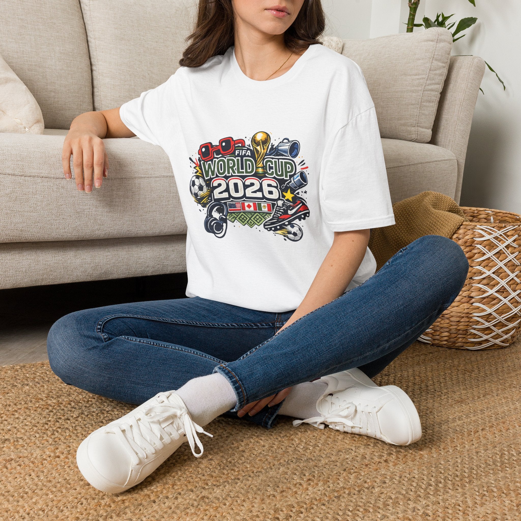 football  T-Shirt — FIFA Fan Soccer Tee