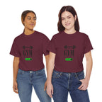 Gym Mode On T-Shirt — Workout Tee with Barbell Graphic