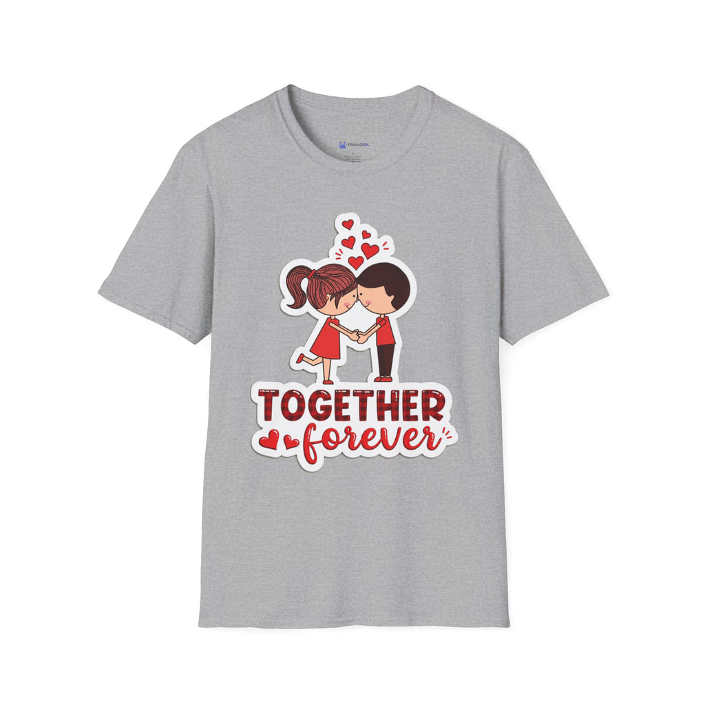 Together Forever Couple T-Shirt — Cute Kids-Style Valentine Tee