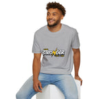 We Are Stronger Lightning Tee — Inspirational Graphic T-Shirt