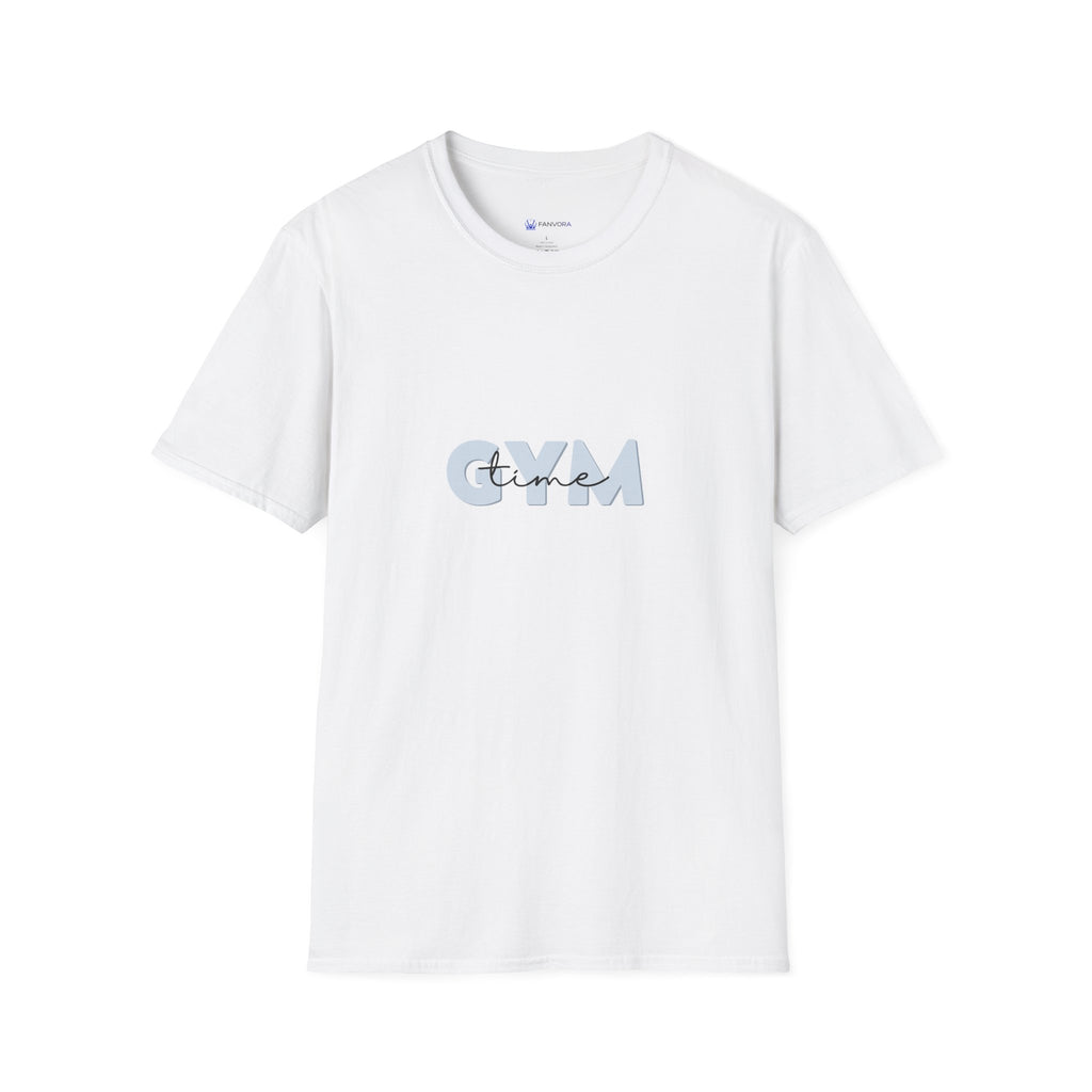 Gym Time T-Shirt — Minimalist Fitness Tee for Workout & Casual Wear
