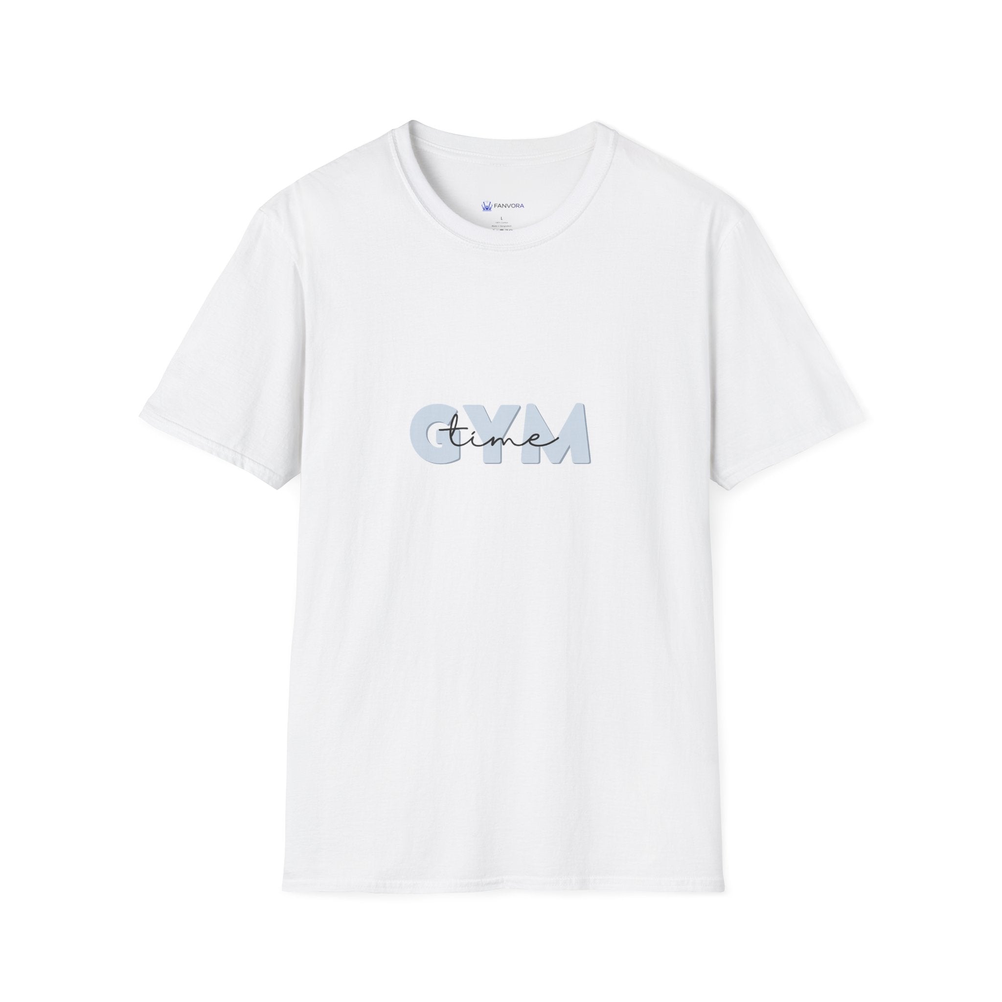 Gym Time T-Shirt — Minimalist Fitness Tee for Workout & Casual Wear