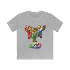 Kids Tee — Colorful 2016 Mascot Trio Soccer Shirt for Children