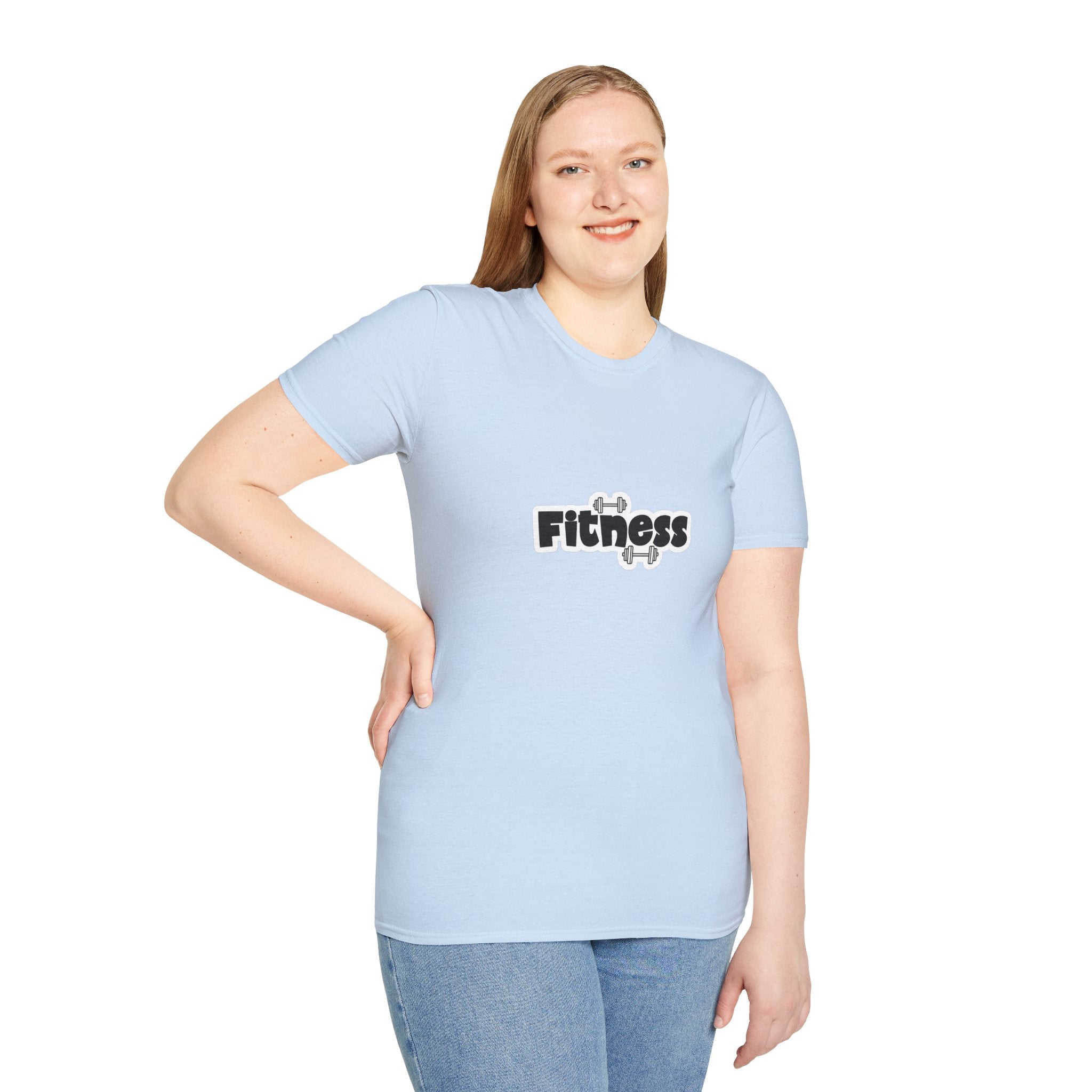 Fitness Graphic T-Shirt — Dumbbell Workout Tee for Gym Lovers