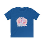 Kids 9th Birthday T‑Shirt - 'It's My 9th Birthday' Pink Heart Graphic Tee