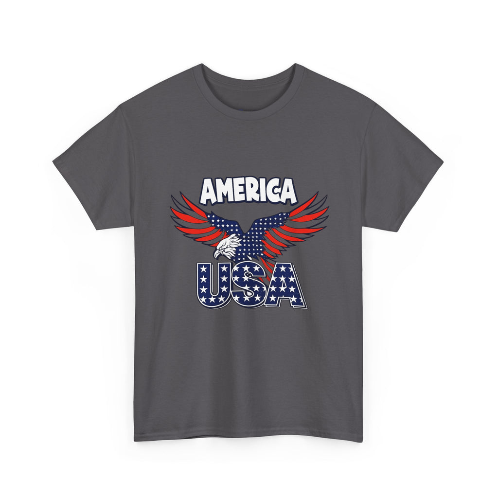 USA Eagle T-Shirt – America Patriotic Graphic Tee for 4th of July