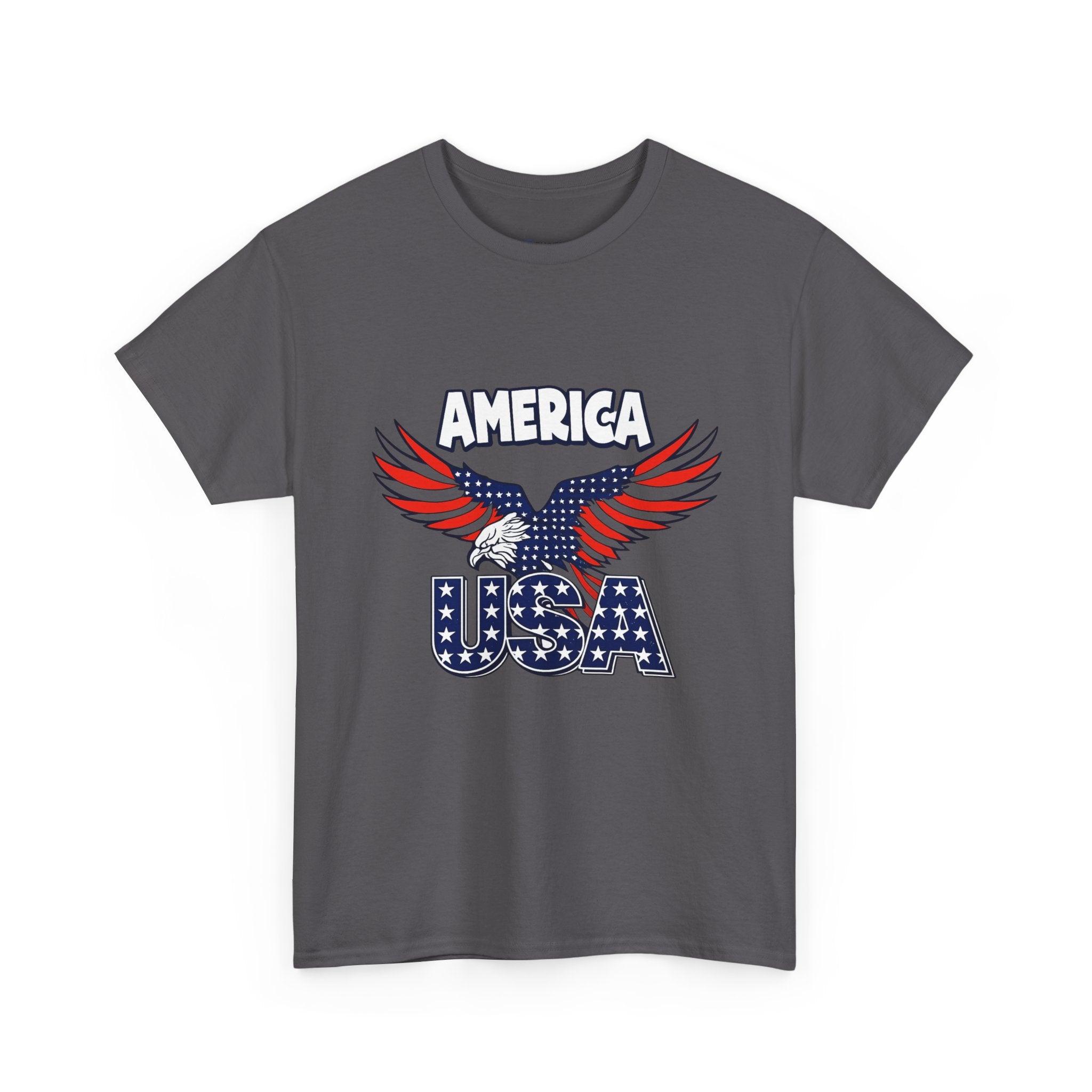 USA Eagle T-Shirt – America Patriotic Graphic Tee for 4th of July