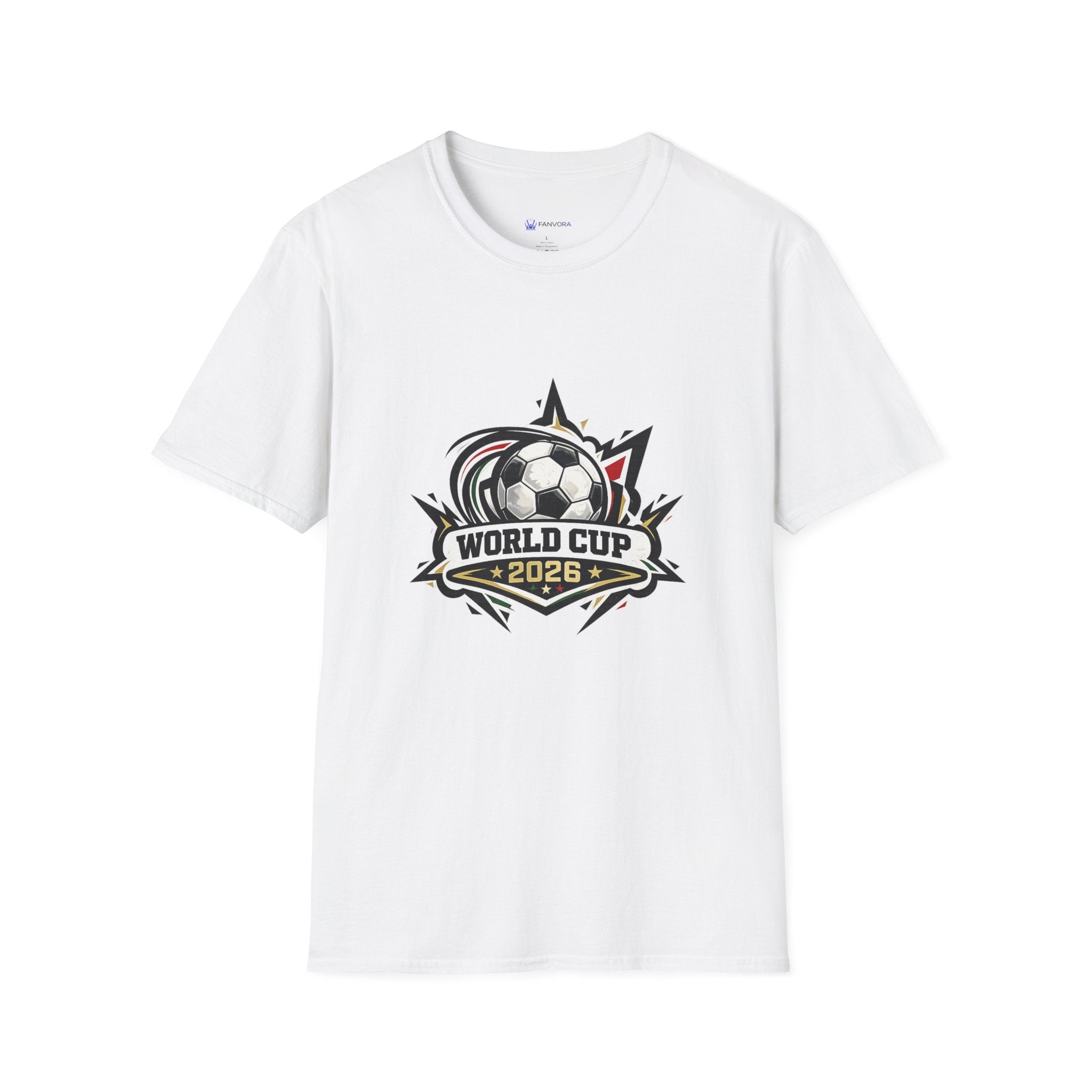 Soccer Cup 2026 Soccer T-Shirt — Retro Emblem Football Tee