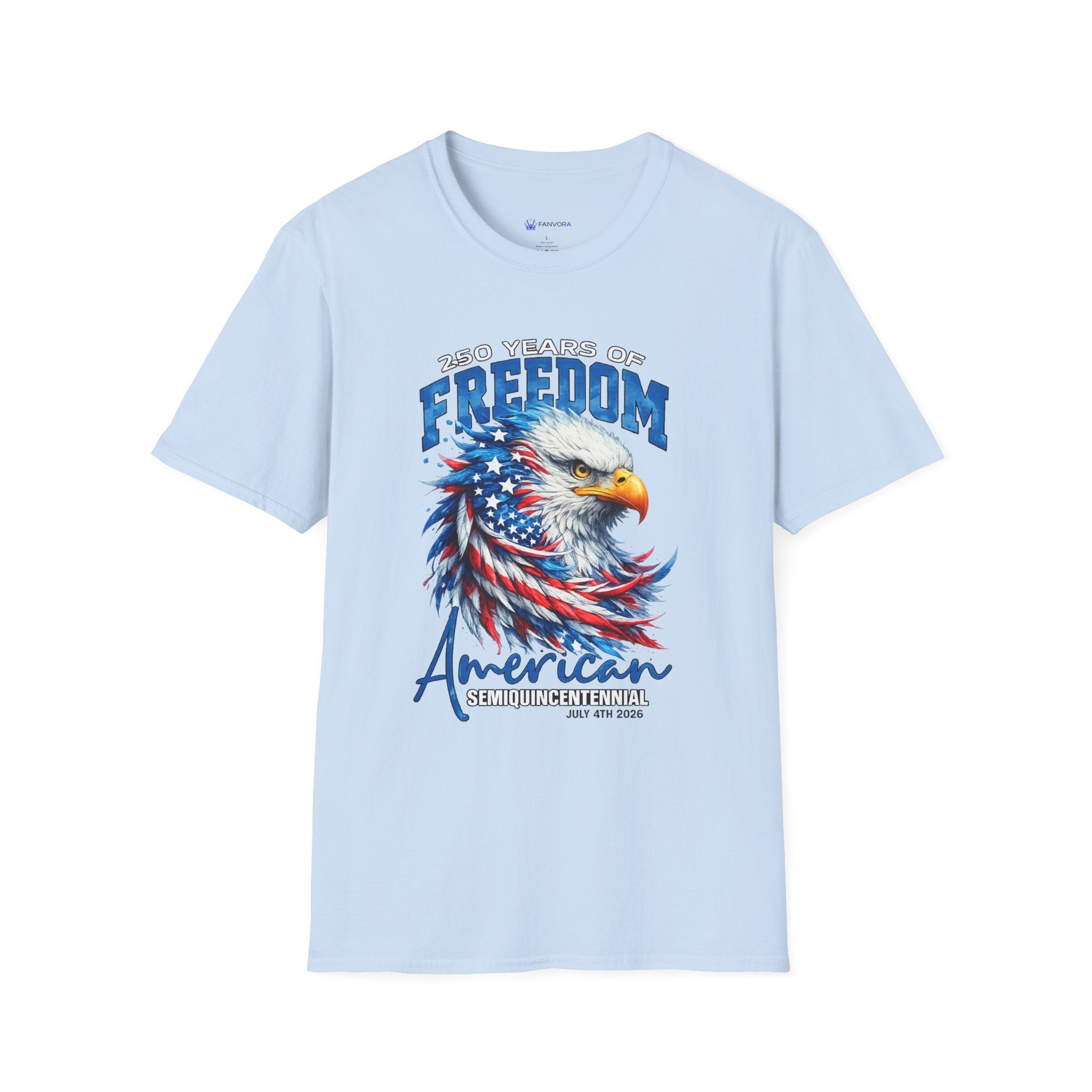 Freedom Eagle T‑Shirt — 250 Years of American Pride