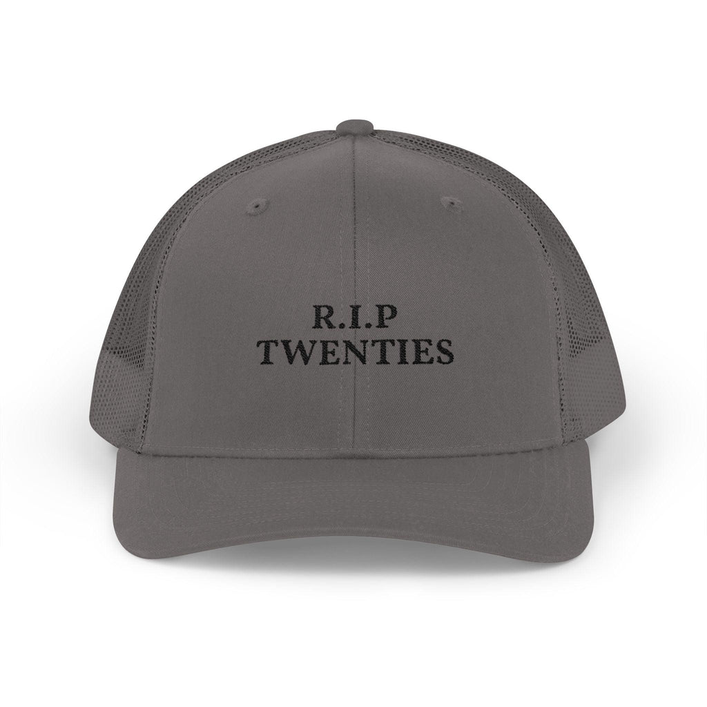 R.I.P. Twenties embroidered trucker cap