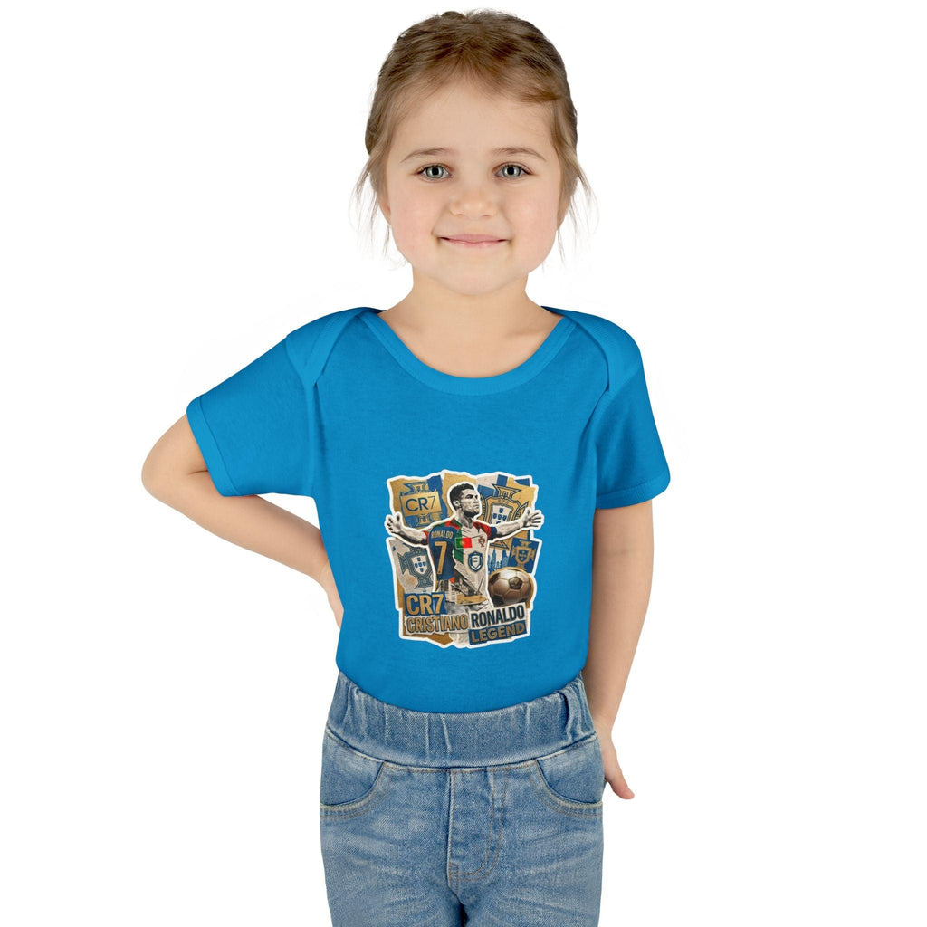 CR7 Fan Inspired Baby Bodysuit — World Cup 2026 Infant One-Piece