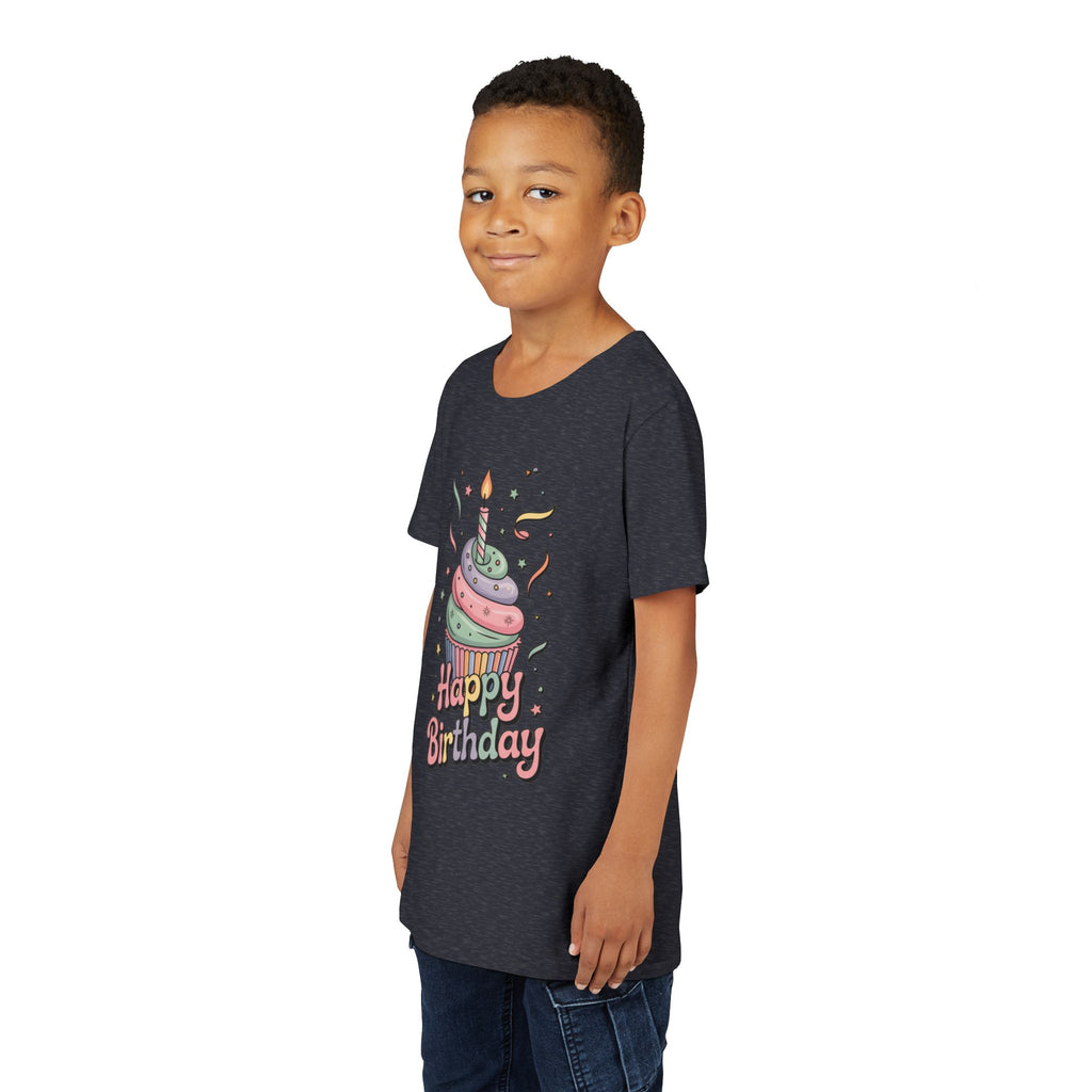 Kids "Happy Birthday" Cupcake Tee