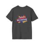 Portrait T-Shirt — Color Splash Football Player Graphic ("England legend")
