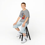 Tom & Jerry Kids T‑Shirt – Vintage Cartoon Cat and Mouse Graphic Tee.