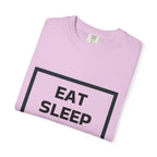 Unisex CR7 Fans Siuuu T-Shirt — Eat Sleep Siuuu Repeat Graphic Tee.